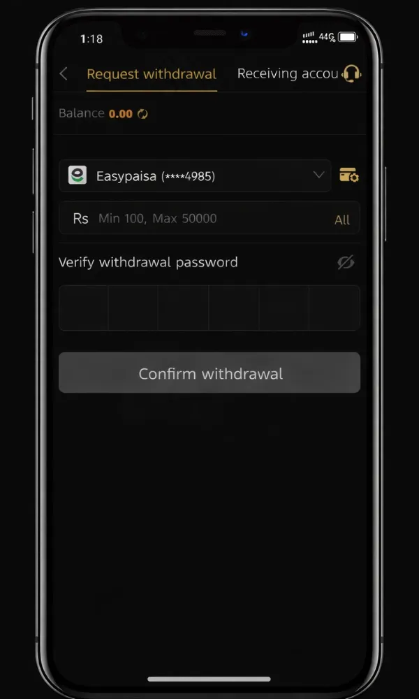 Ji88 Withdrawal process